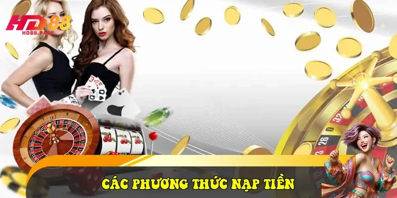 Các phương thức nạp tiền