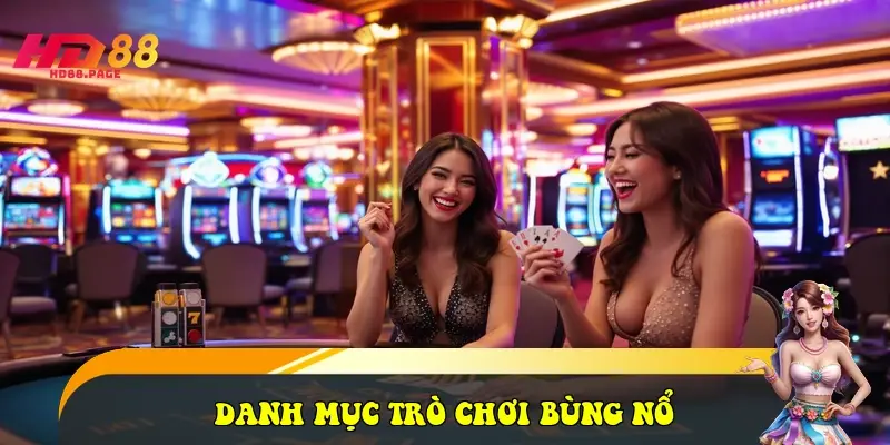 Danh mục trò chơi bùng nổ