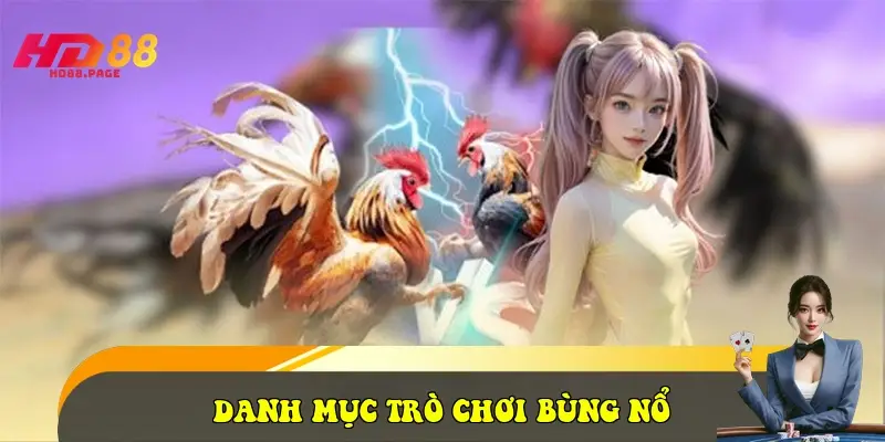 Danh mục trò chơi bùng nổ