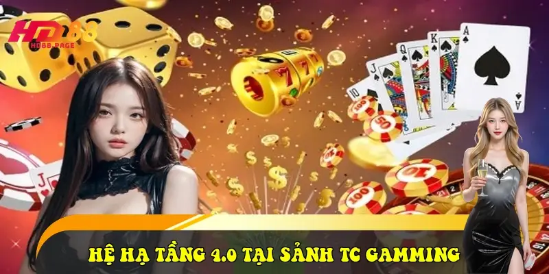 Hệ hạ tầng 4.0 tại sảnh TC Gamming