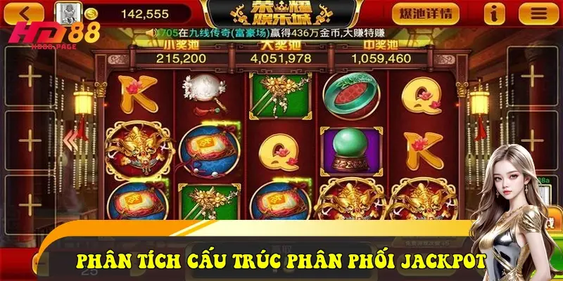 Phân tích cấu trúc phân phối Jackpot